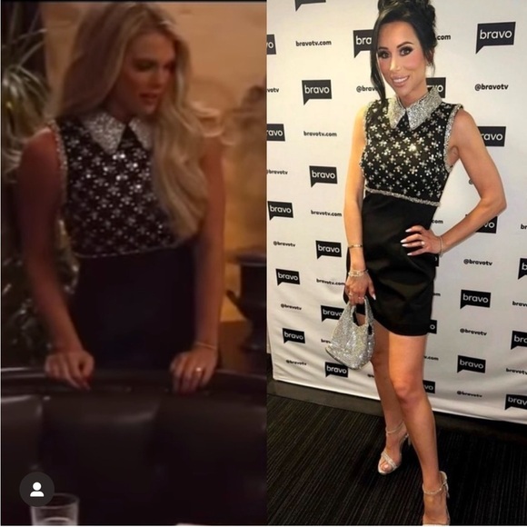 New Rebecca Vallence Augustine Crystal Dress - Picture 7 of 14